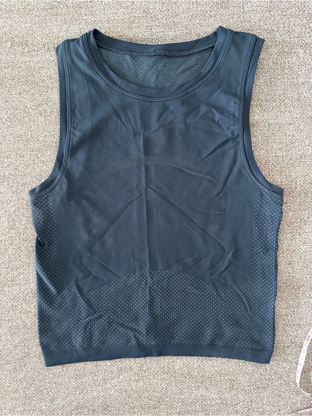 lululemon athletica Blue Seamless Performance Tank
